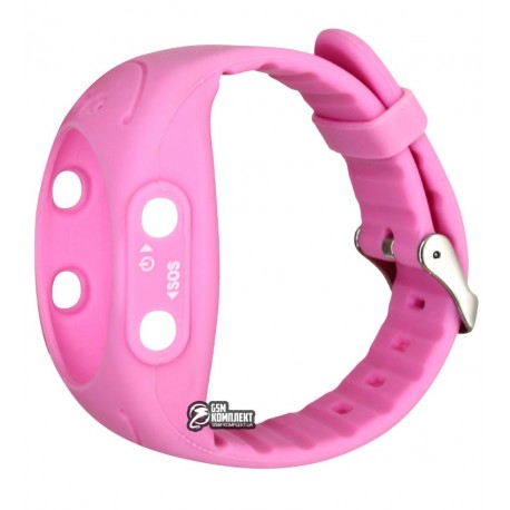 Ремешок для детских часов Smart Baby Watch GW300S (Q520S) розовый