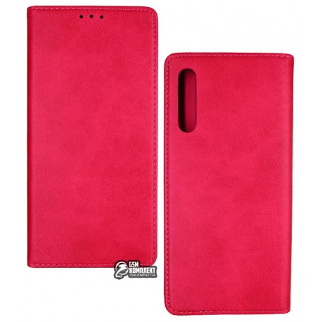 Чехол для Huawei P Smart Pro, Black TPU Magnet, книжка, красный