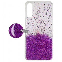 Чехол для Samsung A307 / A505 Galaxy A30s / A50(2019), Fashion popsoket, силиконовый, violet