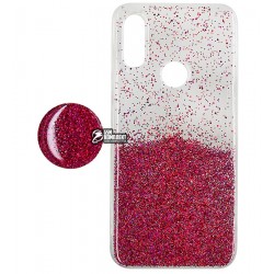 Чехол для Xiaomi Redmi 7, Fashion popsoket, силиконовый, pink