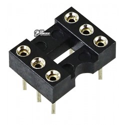 Панель DIP цанговая, 6pin ICSM-300-6, для микросхем Панель DIP цанговая, 6pin ICSM-300-6, для микросхем
