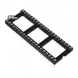 Панель DIP цанговая, 40pin ICSM-300-40, для микросхем Панель DIP цанговая, 40pin ICSM-300-40, для микросхем