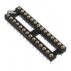 Панель DIP цанговая, узкая 28pin ICSM-300-28, для микросхем Панель DIP цанговая, узкая 28pin ICSM-300-28, для микросхем