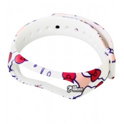 Ремешок для Mi Band 3 / Mi Band 4, Hello Kitty