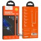 Кабель Micro-USB - USB, Hoco U76, магнитный, 1.2 метра, 2.4А, черный