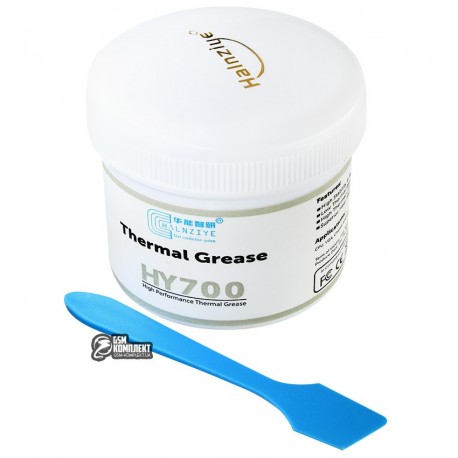 Термопаста HY700 Halnziye 3,17 W/mK, серая, банка 100гр