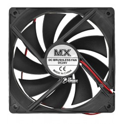 Вентилятор AV-12025M24S 120 x 120 x 25 mm, 24V, 0.2A, 2 провода