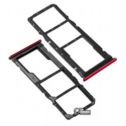 Держатель SIM-карты Xiaomi Redmi 7, красный