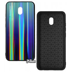 Чехол для Xiaomi Redmi 8A, Rainbow, стекло-силикон