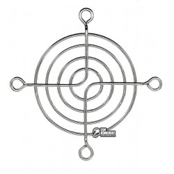 Решетка для вентилятора 60 x 60 mm, металлическая, никелированная