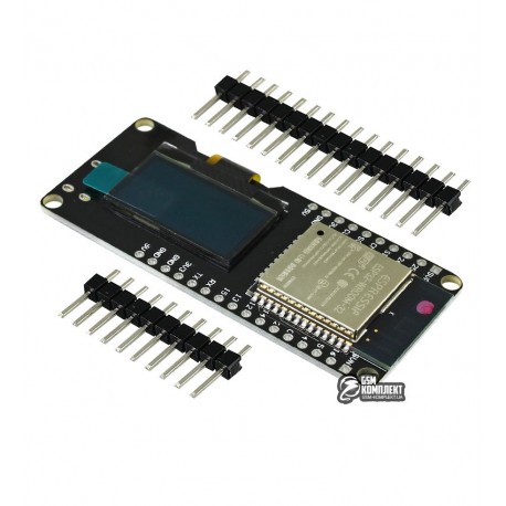 Плата разработчика ESP32 c OLED-дисплеем 0.96", WiFi, Bluetooth