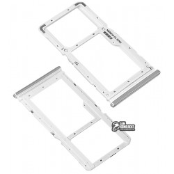 Держатель SIM-карты Xiaomi Redmi Note 8 Pro, белый