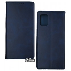 Чехол для Samsung A715 Galaxy A71, Black TPU Magnet, книжка