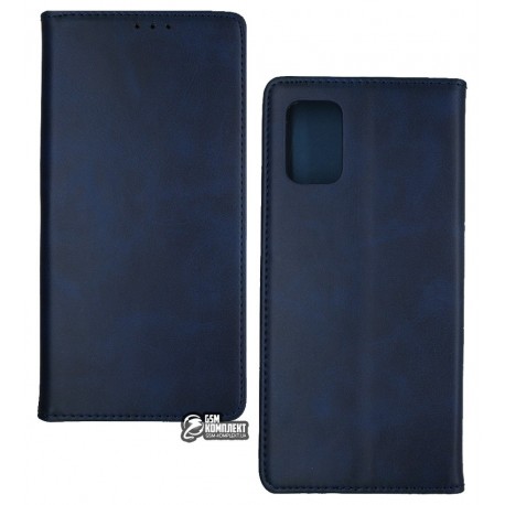 Чехол для Samsung A715 Galaxy A71, Black TPU Magnet, книжка