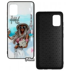 Чехол для Samsung A515 Galaxy A51 (2020), силиконовый, Ladies Paris