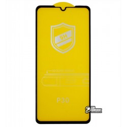 Закаленное защитное стекло для Huawei P30, 0,26 мм 9H, 4D ARC, черное