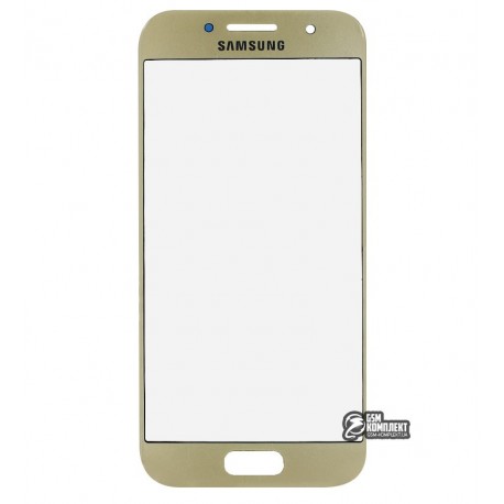 Скло дисплея Samsung A320F Galaxy A3 (2017), A320Y Galaxy A3 (2017), золоте