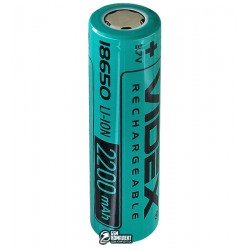 Аккумулятор 18650 Videx, (Li-ion 3.7V 2200mAh)