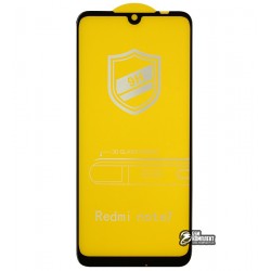 Закаленное защитное стекло для Xiaomi Redmi Note 7, 0,26 мм 9H, 4D ARC, черное Закаленное защитное стекло для Xiaomi Redmi Note 7, 0,26 мм 9H, 4D ARC, черное
