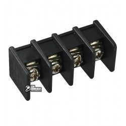 Клеммник ZB35-4P барьерный шаг 8,25 мм