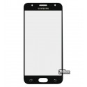 Скло дисплея Samsung G570F Galaxy J5 Prime, чорний колір