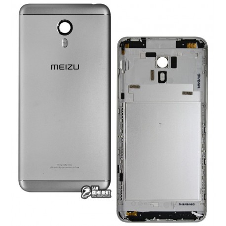 Задняя панель корпуса для Meizu M3 Note, серая, M681