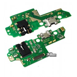 Шлейф для Huawei Honor Play 7X, коннектора зарядки, коннектора наушников, с микрофоном, с компонентами, плата зарядки Шлейф для Huawei Honor Play 7X, коннектора зарядки, коннектора наушников, с микрофоном, с компонентами, плата зарядки