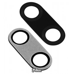 Стекло камеры Huawei Nova 4 (2018), размер 19,3x8 мм, черное