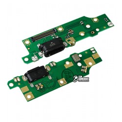 Шлейф для Nokia 6.1, микрофона, коннектора зарядки, с компонентами, плата зарядки Шлейф для Nokia 6.1, микрофона, коннектора зарядки, с компонентами, плата зарядки