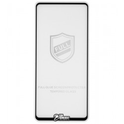 Закаленное защитное стекло для Samsung A515 Galaxy A51 2019, 0,26 мм 9H, 2.5D, Tiger Glass, Full Glue, черное