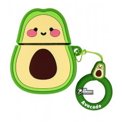Чехол для Apple AirPods Pretty Food & Animals Case, avocado