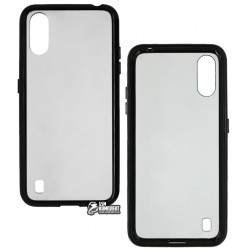 Чехол для Samsung A015 Galaxy A01 (2020), WAVE Clear Case, силикон-пластик, черный Чехол для Samsung A015 Galaxy A01 (2020), WAVE Clear Case, силикон-пластик, черный