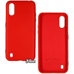 Чехол для Samsung A015 Galaxy A01 (2020), WAVE Colorful, силикон софттач