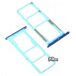 Держатель SIM-карты Xiaomi Redmi 7A, синий, matte blue