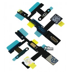 Шлейф для планшету Apple iPad Pro 9.7, кнопки ввімкнення, з компонентами