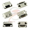 Коннектор зарядки для Meizu MX4, M3 Note (M681H), 5 pin, micro-USB