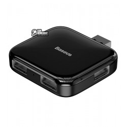USB-hub Baseus Fully folded portable 4в1 (USB A на 4USB2.0 with power supply)