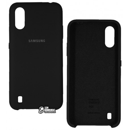 Чехол для Samsung A015 Galaxy A01 (2020), Silicone cover, силикон софттач