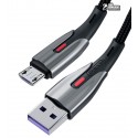 Кабель Micro-USB - USB, Joyroom S-M379 super-quick charging QC, 5А, 2м, чорний