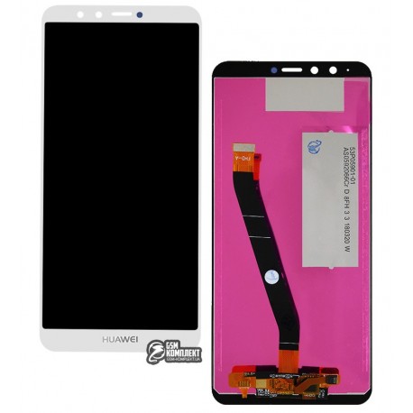 Дисплей для Huawei Enjoy 8 Plus, Y9 (2018), белый, с сенсорным экраном (дисплейный модуль), Original (PRC), FLA-LX1/FLA-LX3