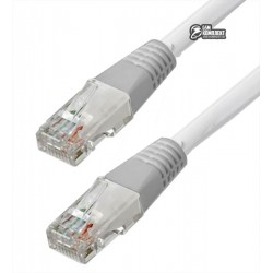 Патч-корд литой 20м Cablexpert PP12-20M/BK UTP, категория. 5E, 50u "штекер с защелкой, серый Патч-корд литой 20м Cablexpert PP12-20M/BK UTP, категория. 5E, 50u "штекер с защелкой, серый