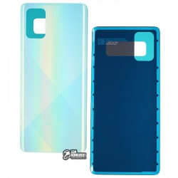 Задняя панель корпуса для Samsung A715F/DS Galaxy A71, синяя