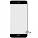 Скло дисплея для Huawei P10 Lite, чорний колір