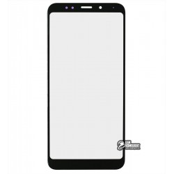 Стекло корпуса для Xiaomi Redmi 5 Plus, Redmi Note 5, черное Стекло корпуса для Xiaomi Redmi 5 Plus, Redmi Note 5, черное