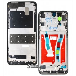 Рамка крепления дисплея для Huawei P Smart Z, черная Рамка крепления дисплея для Huawei P Smart Z, черная
