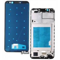 Рамка крепления дисплея для Huawei Y7 (2018), черная Рамка крепления дисплея для Huawei Y7 (2018), черная