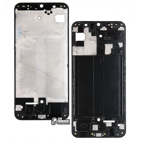 Рамка крепления дисплея для Samsung A505 Galaxy A50, черная