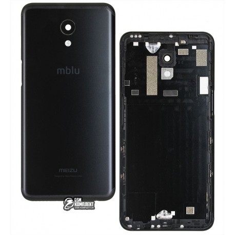 Задняя крышка батареи для Meizu M6s, черная