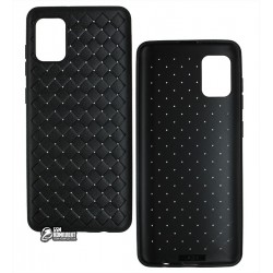 Чехол для Samsung A315 Galaxy A31 (2020), Weaving Case, силикон, черный Чехол для Samsung A315 Galaxy A31 (2020), Weaving Case, силикон, черный