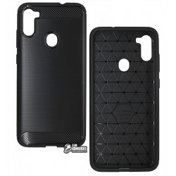 Чехол для Samsung A115 Galaxy A11 (2020), Ultimate Experience, силиконовый, черный Чехол для Samsung A115 Galaxy A11 (2020), Ultimate Experience, силиконовый, черный